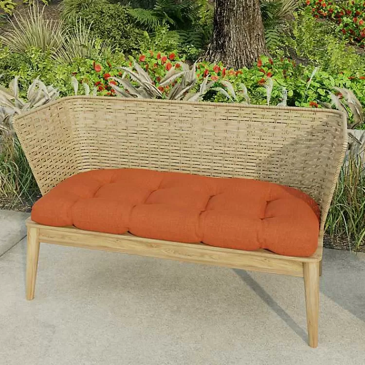 French Edge Outdoor Wicker Settee Cushion>Kirklands Home Outlet