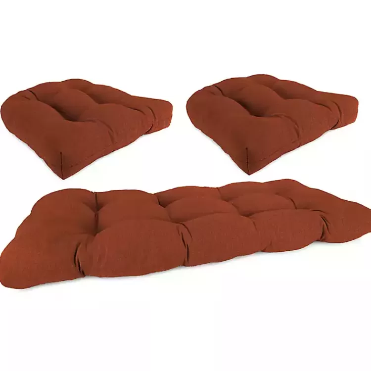 French Edge 3-pc. Outdoor Wicker Cushion Set>Kirklands Home Fashion