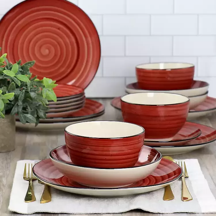 Gia Stoneware 24-pc. Dinnerware Set>Kirklands Home Outlet