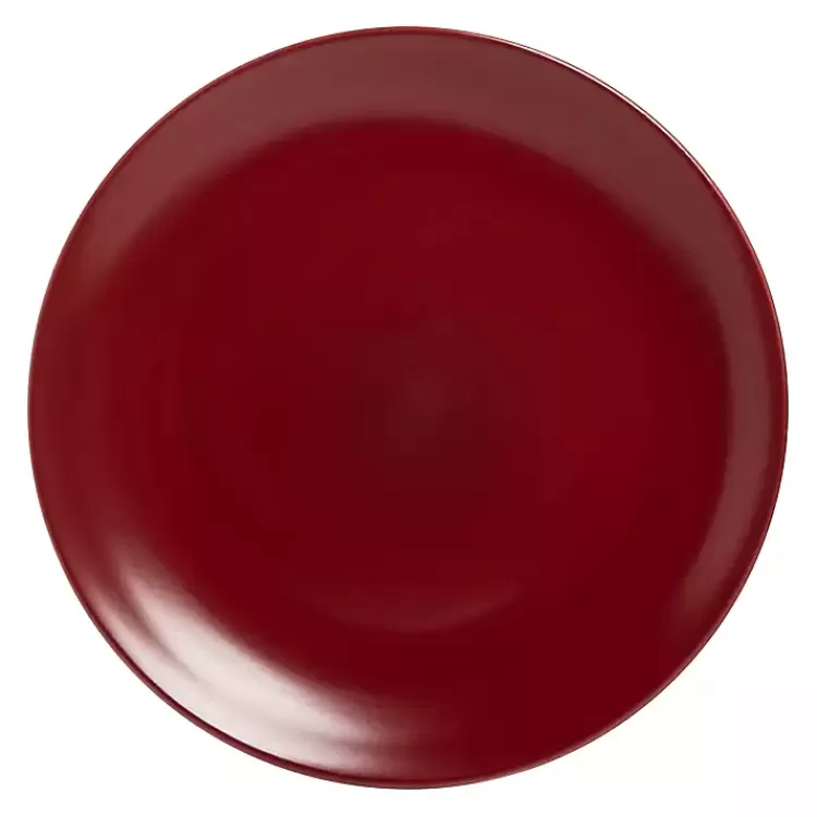 red_matte_ceramic_dinner_plates_set_of__2.webp Matte Ceramic Dinner Plates, Set of 6>Kirklands Home Best