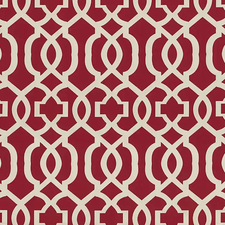Red New Geometric 2-pc. Large Lumbar Pillow Set>Kirklands Home Sale