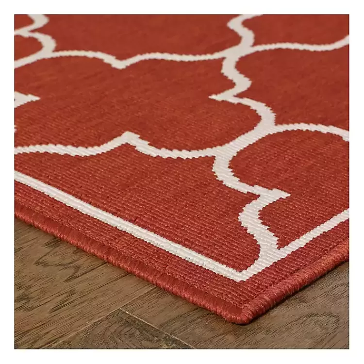 Quatrefoil Jenn Outdoor Rug, 5x7>Kirklands Home Outlet