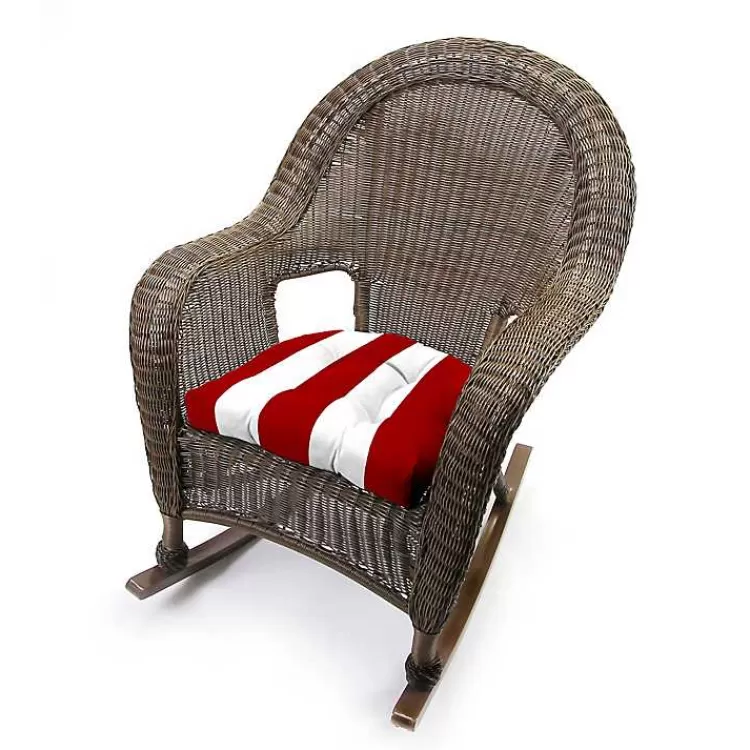 red_stripe_french_pc_outdoor_wicker_cushion_set_5.webp Red Stripe French 3-pc. Outdoor Wicker Cushion Set>Kirklands Home Best