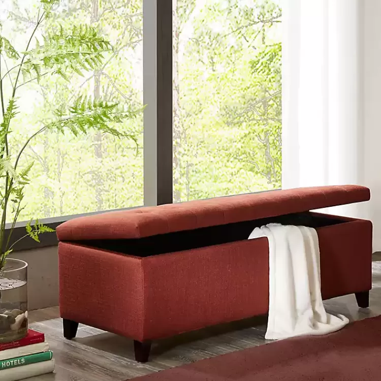 Tufted Shandra Storage Bench>Kirklands Home Shop