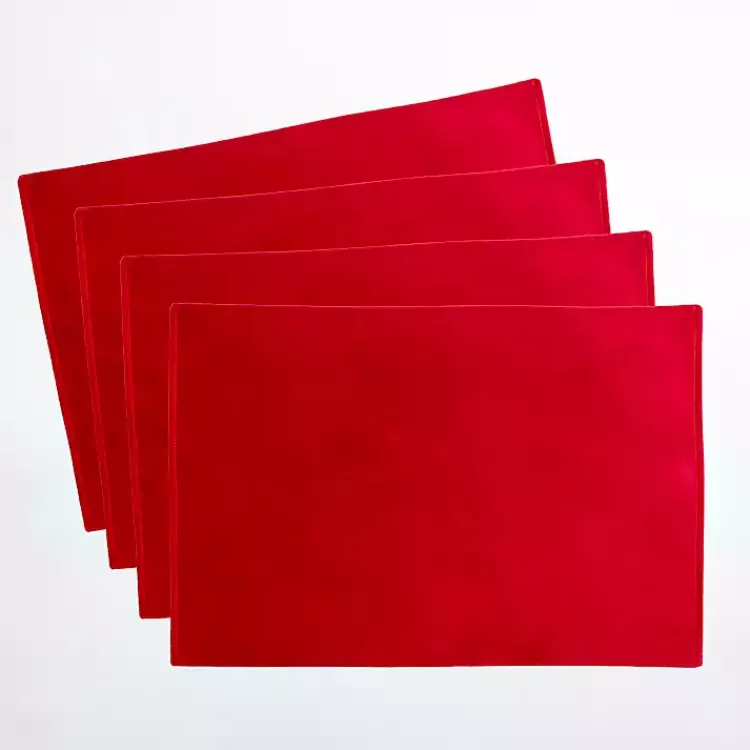 Velvet Christmas Placemats, Set of 4>Kirklands Home Sale