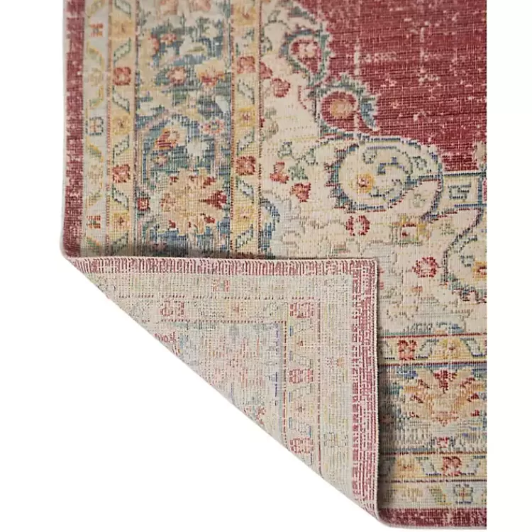 red_vintage_medallion_area_rug_x_3.webp Vintage Medallion Area Rug, 2x3>Kirklands Home New