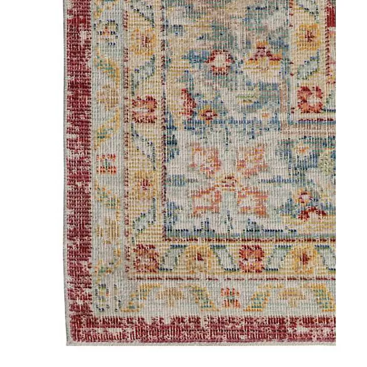 red_vintage_medallion_area_rug_x_4.webp Vintage Medallion Area Rug, 2x3>Kirklands Home New