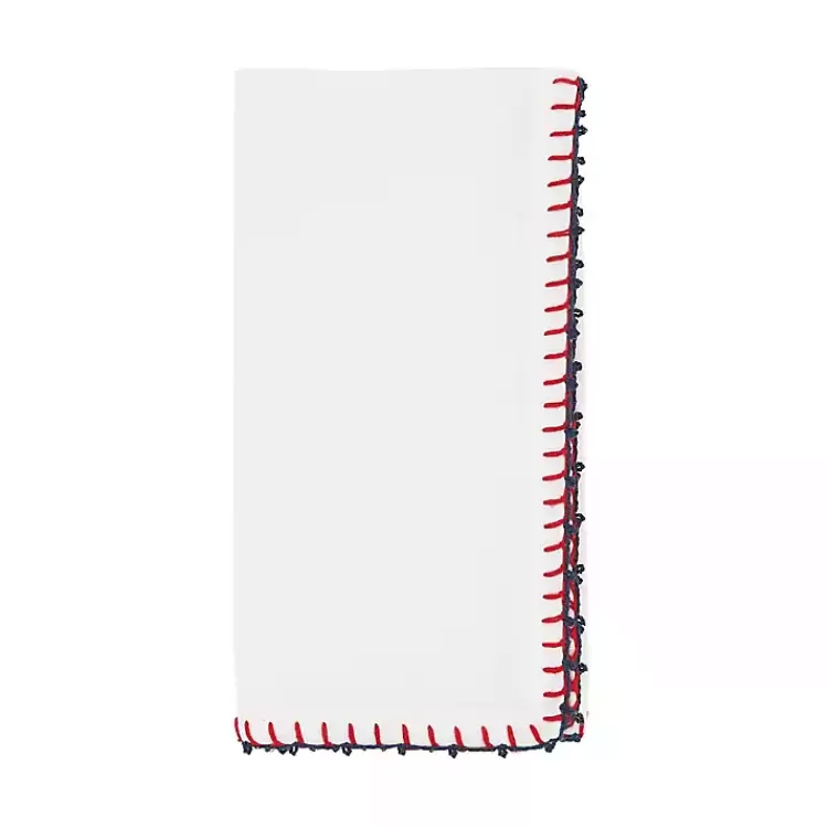 Red Whipstitch Napkins, Set of 4>Kirklands Home Cheap