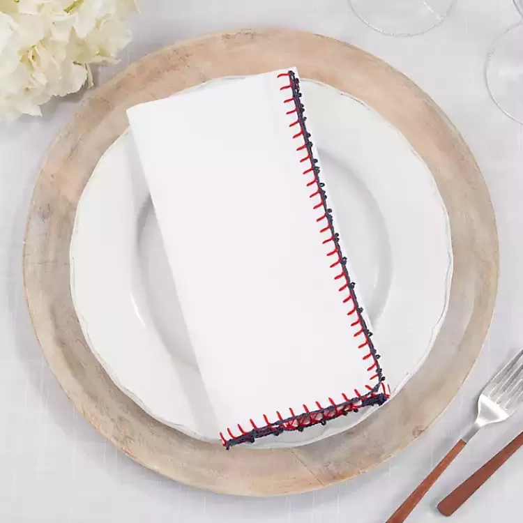 red_whipstitch_napkins_set_of__3.webp Red Whipstitch Napkins, Set of 4>Kirklands Home Cheap