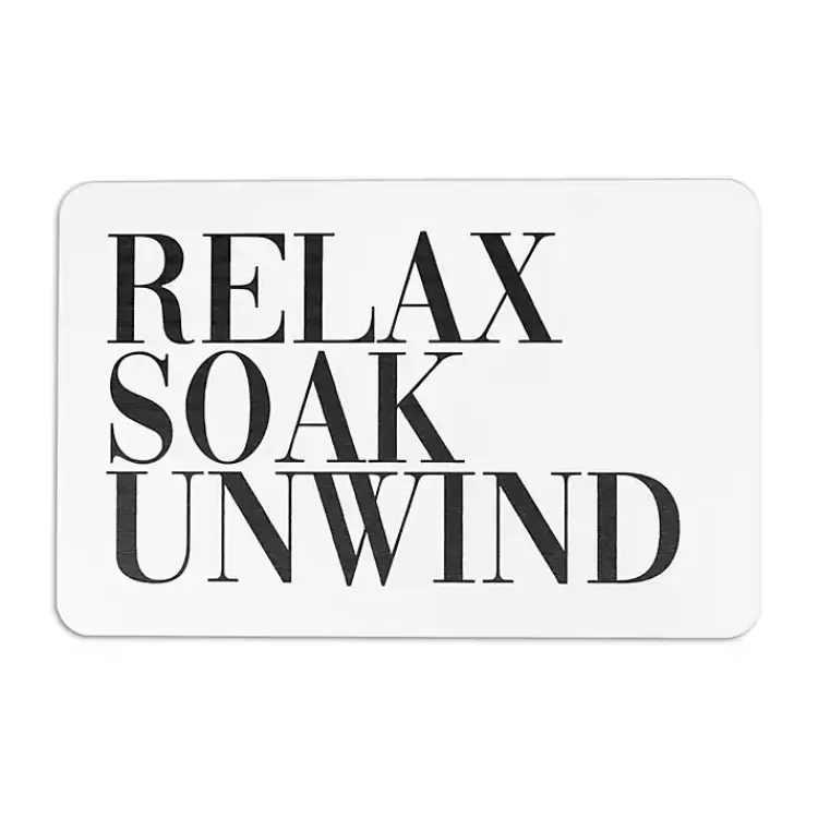 Relax Soak Unwind Stone Bath Mat>Kirklands Home Best