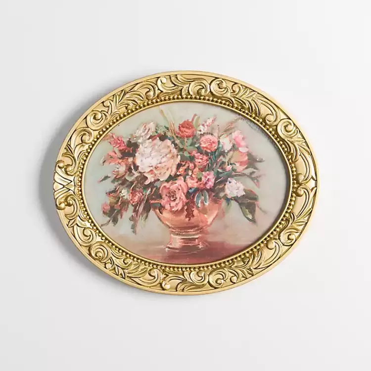 Renaissance Floral Framed Art Print>Kirklands Home Flash Sale