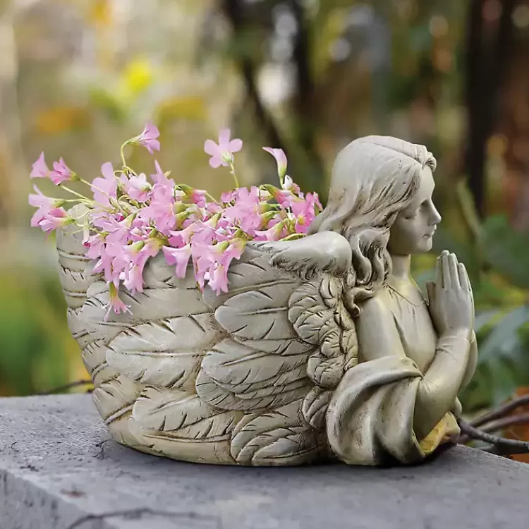 Resin Angel Planter>Kirklands Home Best
