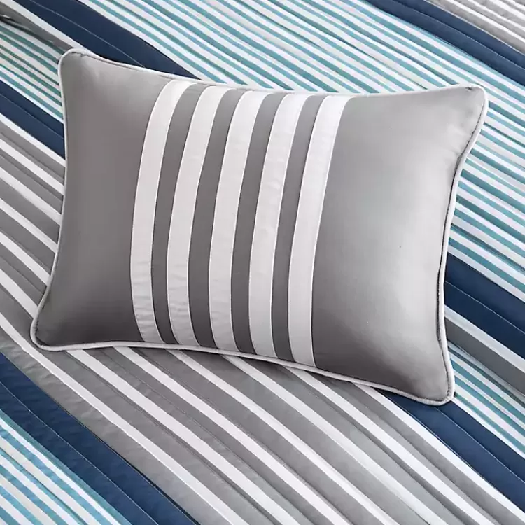 reversible_stripes_pc_fullqueen_quilt_set_6.webp Reversible Stripes 5-pc. Full/Queen Quilt Set>Kirklands Home Cheap