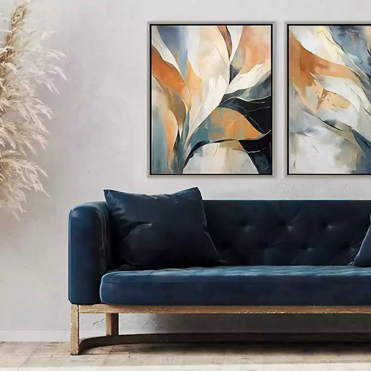 Rhythms of Flow I Framed Canvas Art Print>Kirklands Home Clearance