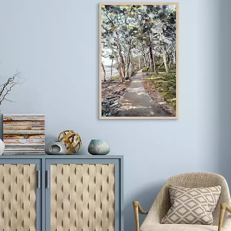 River Path Framed Canvas Art Print>Kirklands Home Best