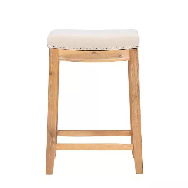 Riverdale Acacia Wood Counter Stool>Kirklands Home Online