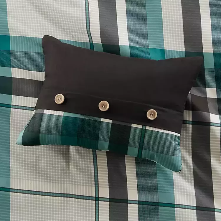 roger_plaid_pc_twin_xl_comforter_set_3.webp Roger Plaid 7-pc. Twin XL Comforter Set>Kirklands Home Clearance