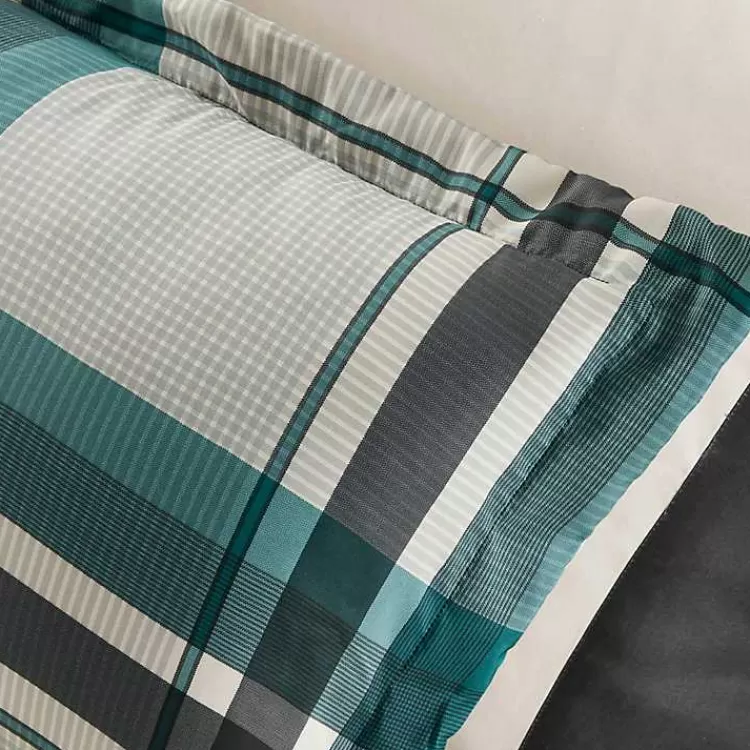 roger_plaid_pc_twin_xl_comforter_set_4.webp Roger Plaid 7-pc. Twin XL Comforter Set>Kirklands Home Clearance