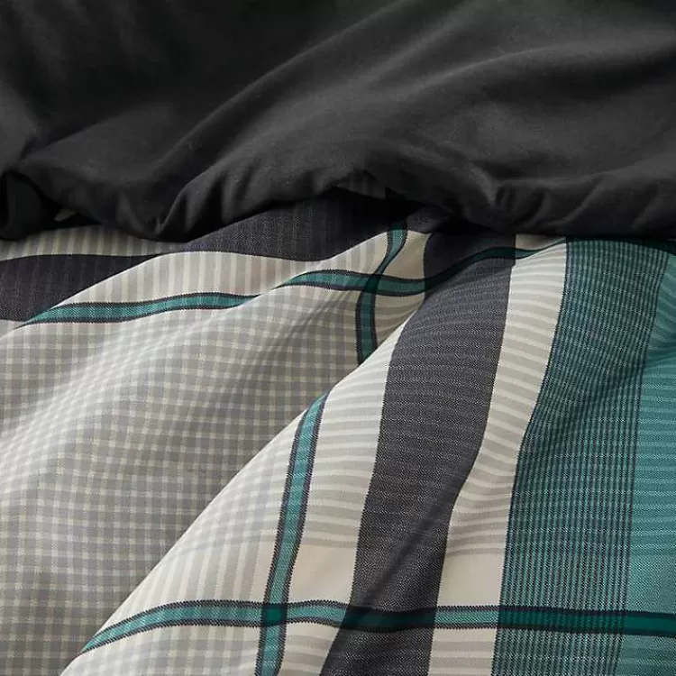 roger_plaid_pc_twin_xl_comforter_set_6.webp Roger Plaid 7-pc. Twin XL Comforter Set>Kirklands Home Clearance