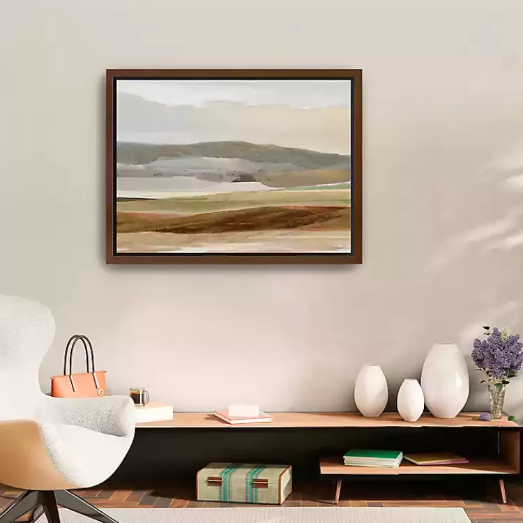 Rolling Hills Framed Canvas Art Print>Kirklands Home Clearance