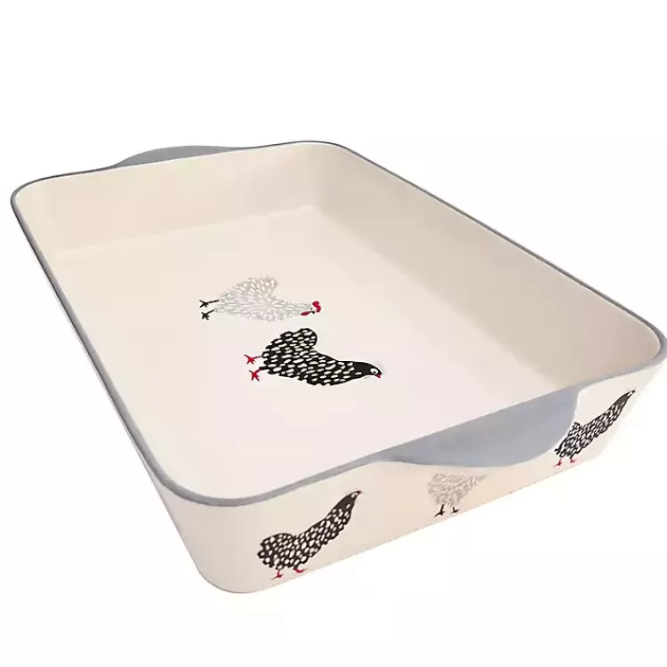 Rooster Stoneware Baking Dish>Kirklands Home Discount