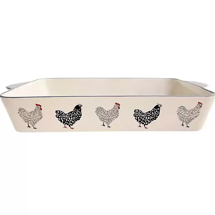 Rooster Stoneware Baking Dish>Kirklands Home Discount