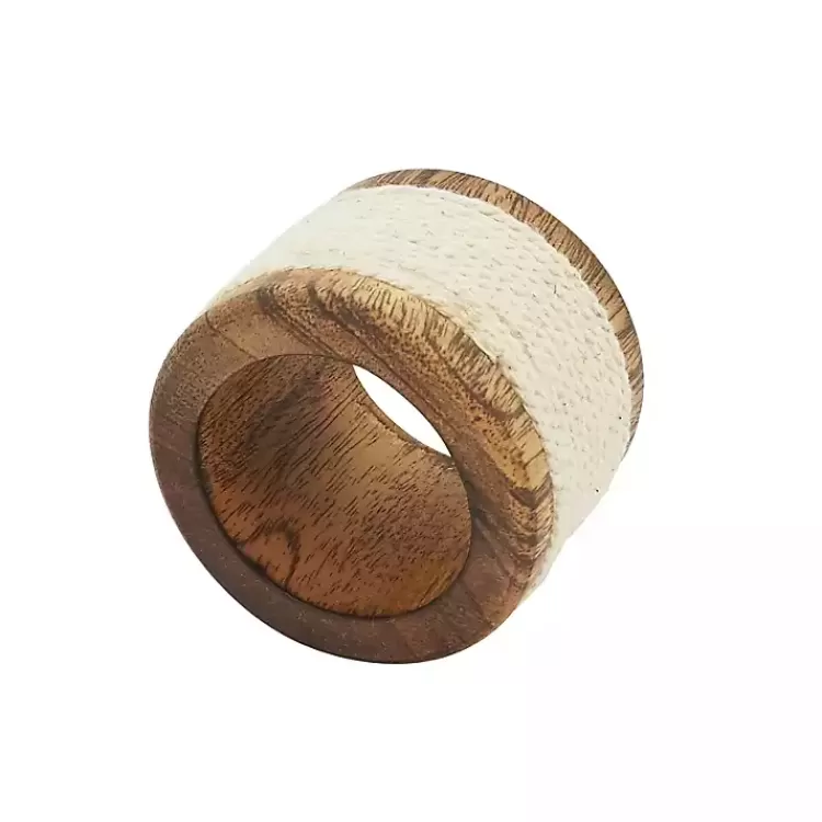 Rope Wrapped 4-pc. Napkin Ring Set>Kirklands Home Best