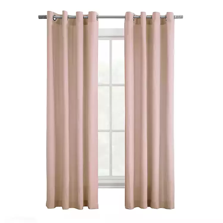 Rose Crinkle Harmony Curtain Panel, 84 in.>Kirklands Home Best