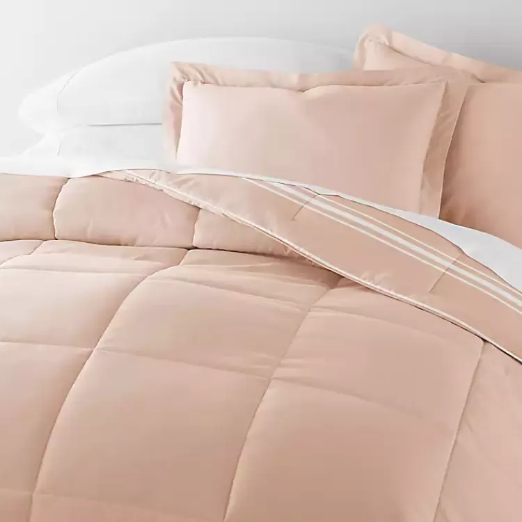 rose_striped_reversible_pc_queen_comforter_set_2.webp Rose Striped Reversible 3-pc. Queen Comforter Set>Kirklands Home Online