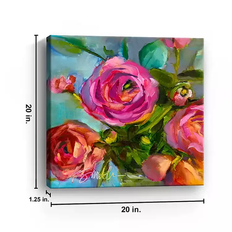 Roses Still Life III Canvas Art Print>Kirklands Home Best
