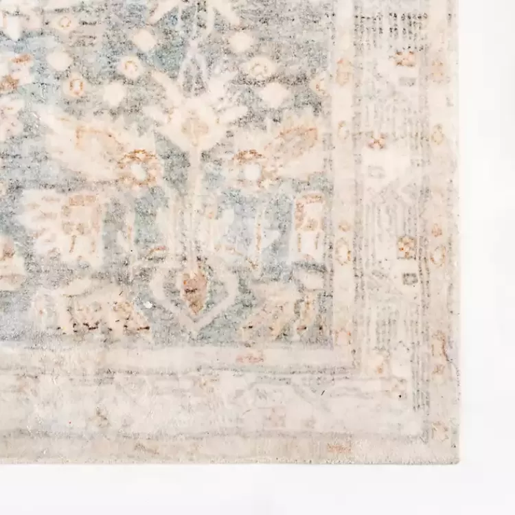 Rosette Denim Area Rug, 7x9>Kirklands Home Cheap