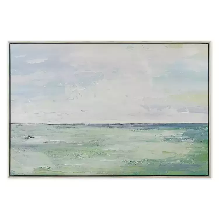 Rough Tide Framed Canvas Art Print>Kirklands Home Flash Sale