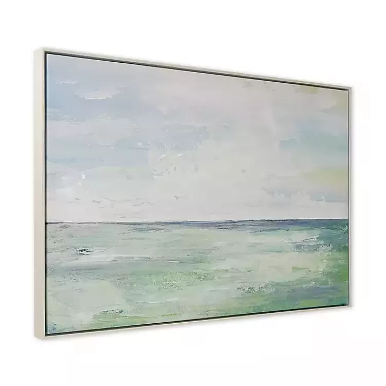 Rough Tide Framed Canvas Art Print>Kirklands Home Flash Sale