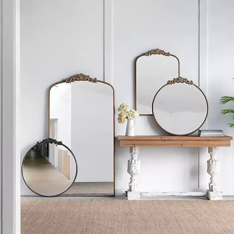 round_antique_black_floral_scroll_mirror__in_7.webp Round Antique Floral Scroll Mirror, 39 in.>Kirklands Home Cheap