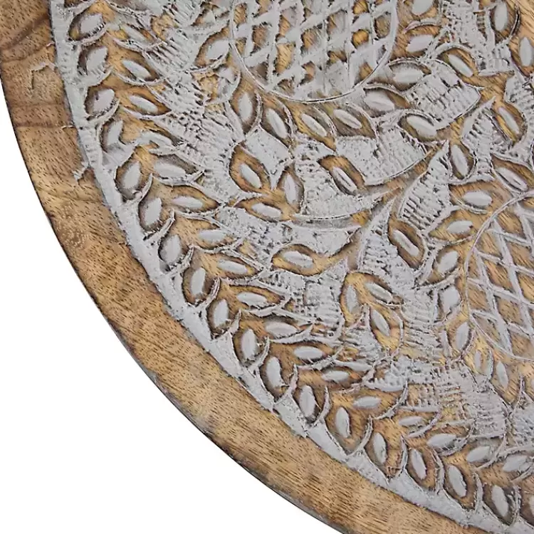 round_antique_gray_engraved_accent_table_4.webp Round Antique Engraved Accent Table>Kirklands Home Fashion