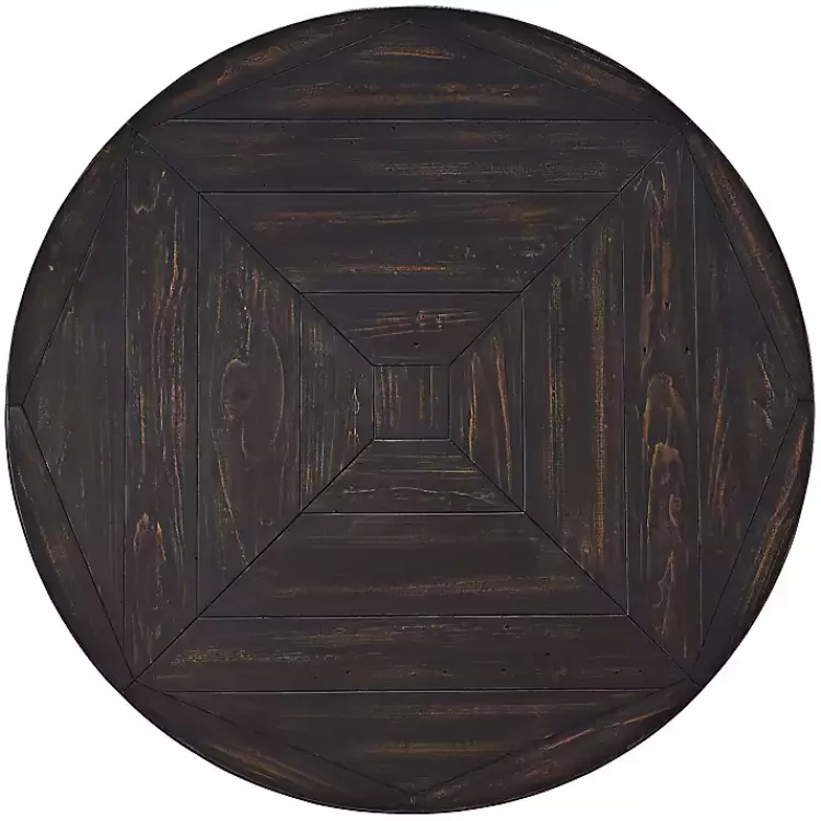 round_black_wood_flared_base_coffee_table_2.webp Round Wood Flared Base Coffee Table>Kirklands Home Fashion