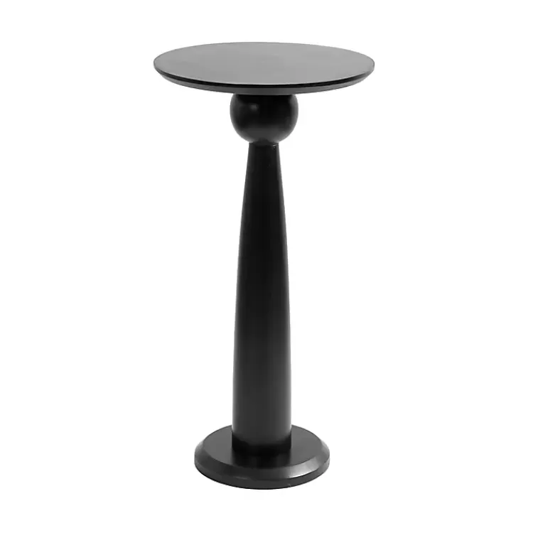 Round Wood Jess Accent Table>Kirklands Home Sale