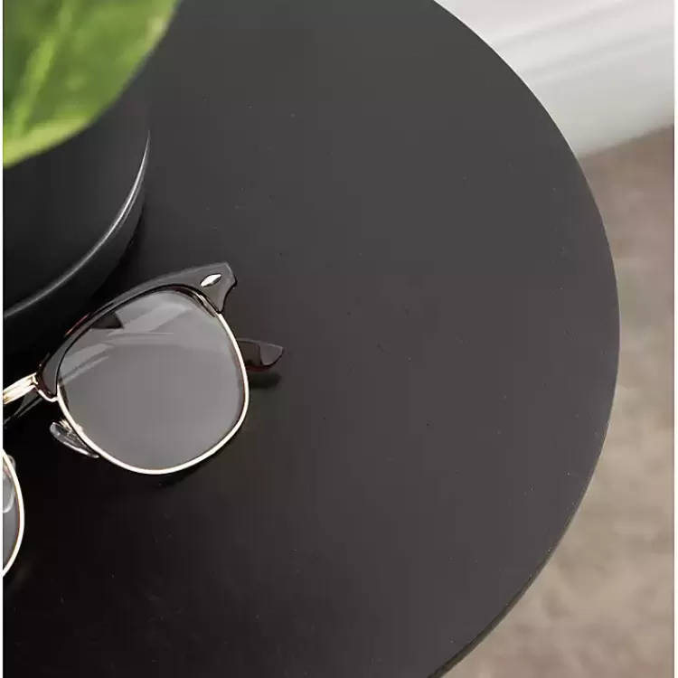 round_black_wood_jess_accent_table_10.webp Round Wood Jess Accent Table>Kirklands Home Sale