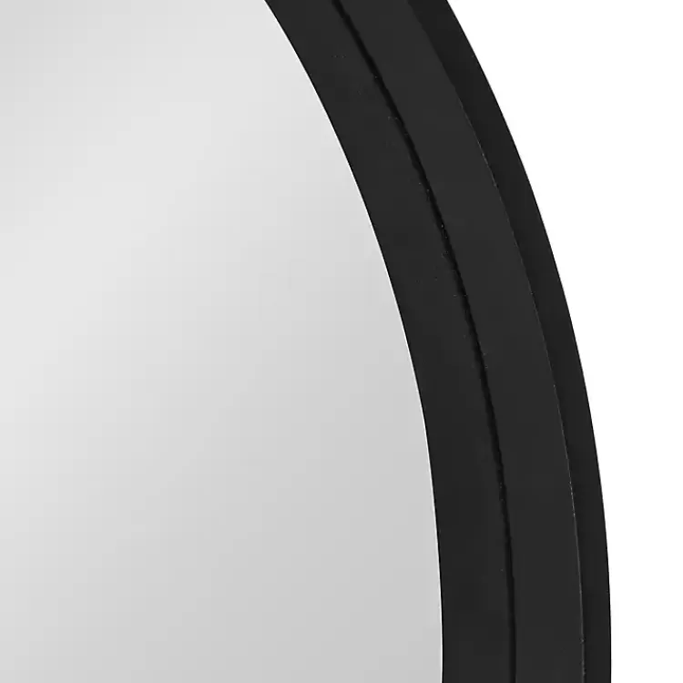 round_black_wood_travis_accent_mirror_3.webp Round Black Wood Travis Accent Mirror>Kirklands Home Hot