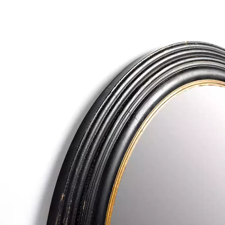 round_bodiford_black_and_gold_wall_mirror_2.webp Round Bodiford Black and Gold Wall Mirror>Kirklands Home Discount