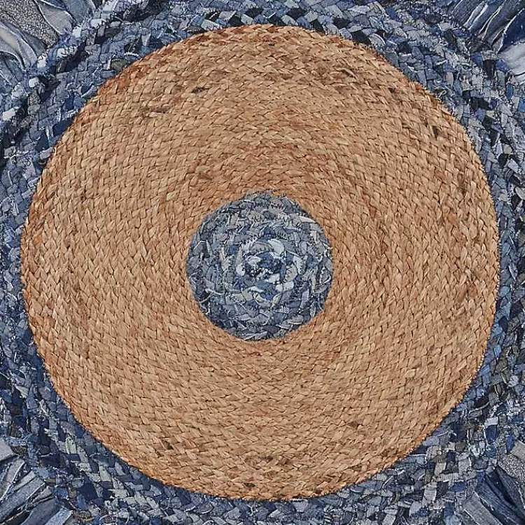 round_braided_jute_and_denim_area_rug_x_4.webp Round Braided Jute and Denim Area Rug, 3x3>Kirklands Home Shop