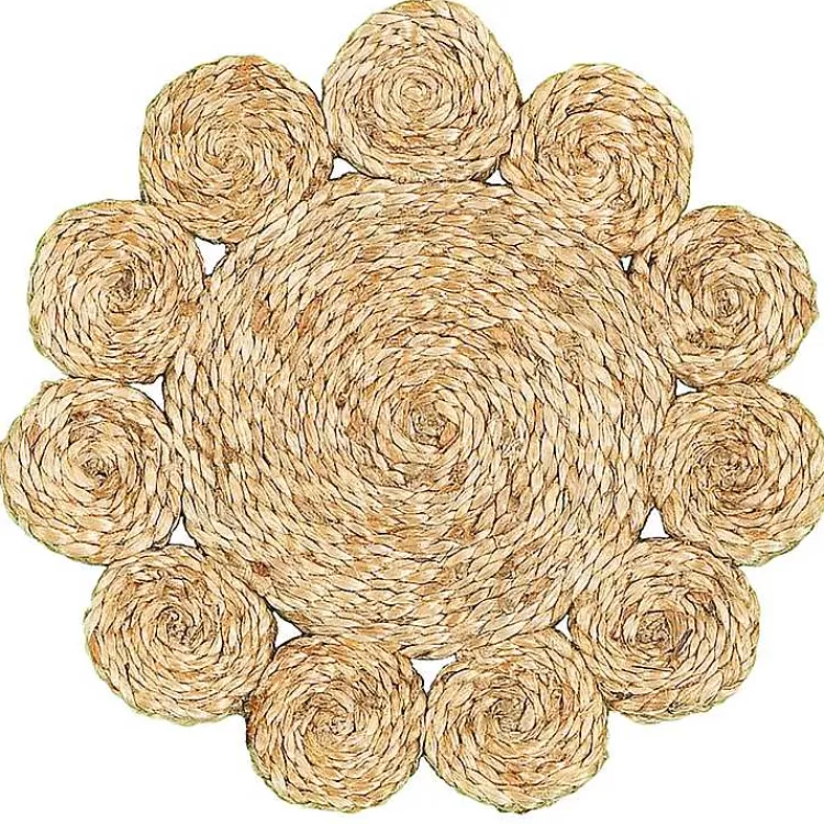 Round Braided Natural Jute Placemats, Set of 2>Kirklands Home Store