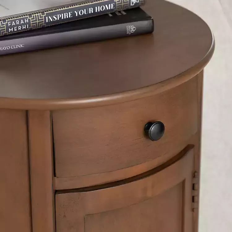 round_brown_beckly_accent_table_4.webp Round Beckly Accent Table>Kirklands Home Store