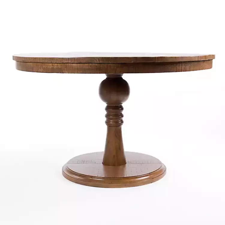 Round Wood Pedestal Dining Table>Kirklands Home Best Sale