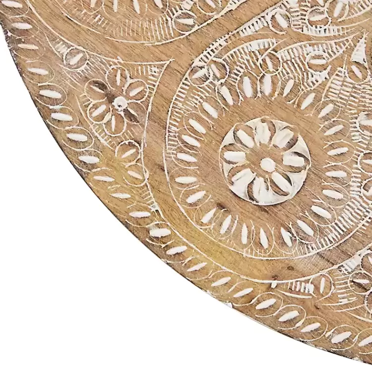 round_brushed_white_engraved_accent_table_4.webp Round Brushed White Engraved Accent Table>Kirklands Home Outlet