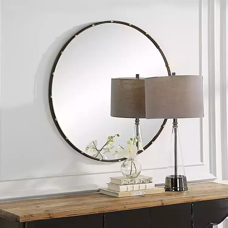 round_dark_bronze_and_gold_wall_mirror_2.webp Round Dark Bronze and Gold Wall Mirror>Kirklands Home Shop
