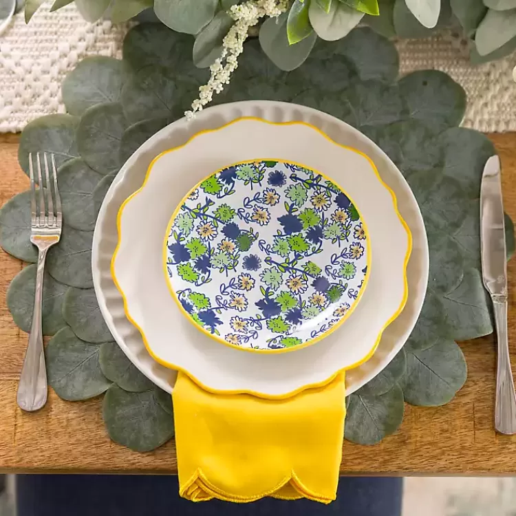 round_eucalyptus_leaves_placemat_2.webp Round Eucalyptus Leaves Placemat>Kirklands Home Shop