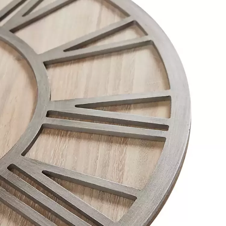 round_gray_and_natural_wooden_wall_clock_3.webp Round Gray and Natural Wooden Wall Clock>Kirklands Home Outlet