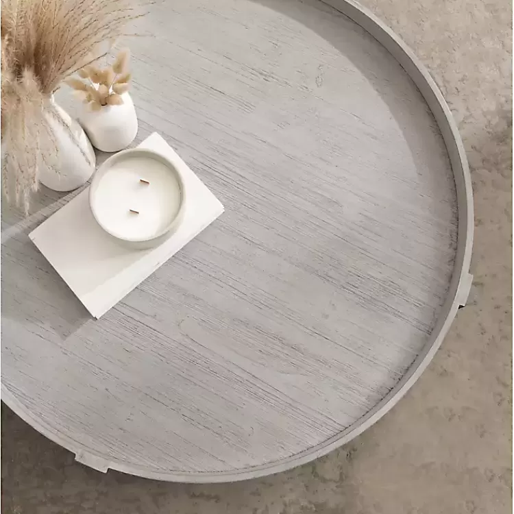 round_gray_bellport_coffee_table_8.webp Round Bellport Coffee Table>Kirklands Home Cheap