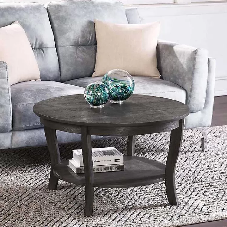 Round wash Curved Legs Coffee Table>Kirklands Home Shop